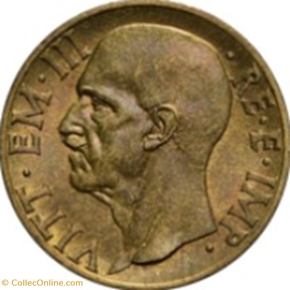 10 centesimi Victor-Emmanuel III Italie 1942 monnaies monde 10 centesimi victor emmanuel iii italie 1942