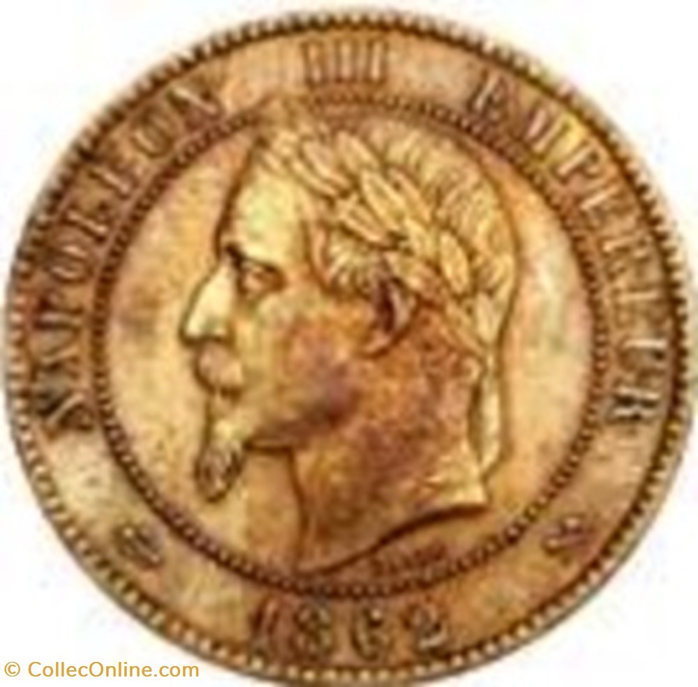 10 Centimes Napoléon III Tête Laurée 1861A monnaies monde france 10 centimes napoleon iii tete lauree 1861a