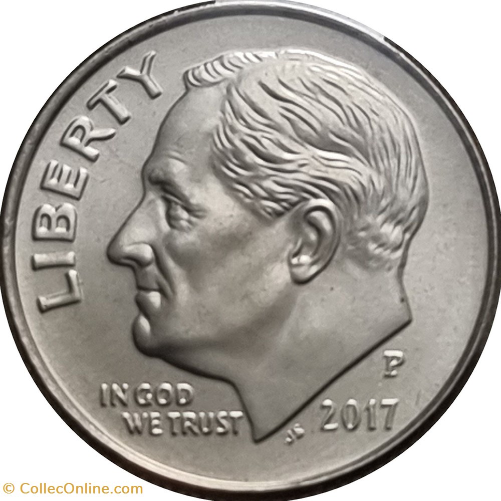 monnaies monde etats unis 1 dime 2017 d uncirculated