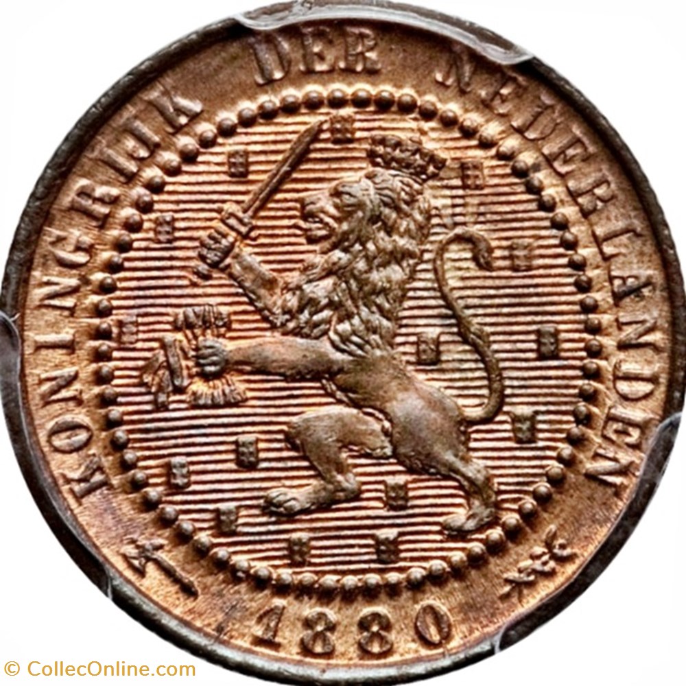 1 Cent Pays-Bas 1882 monnaies monde 1 cent pays bas 1882