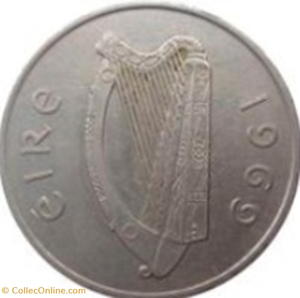 monnaies monde irlande 10 pence eire 1969