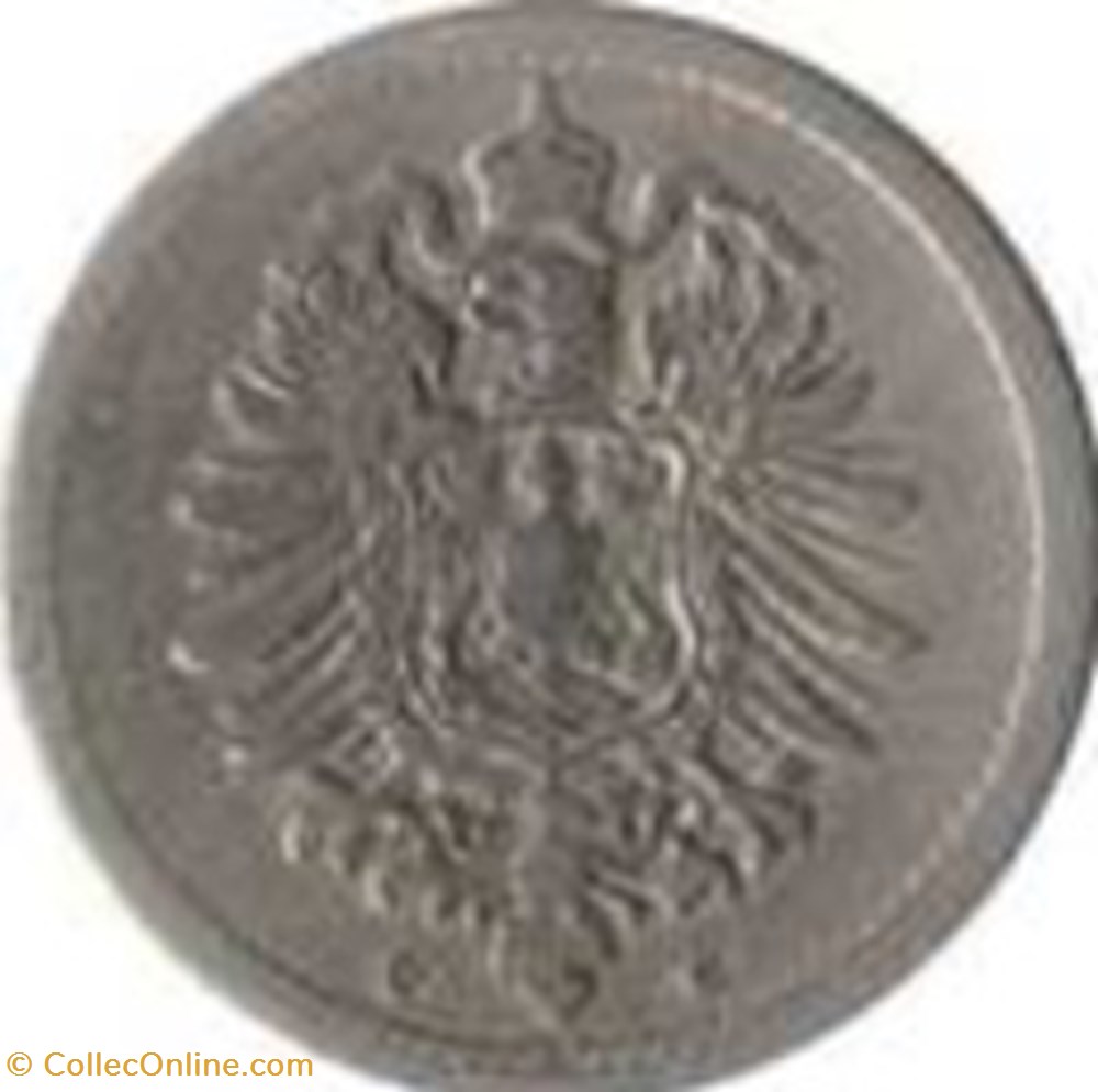 monnaies monde 5 pfennig empire allemagne 1895 g