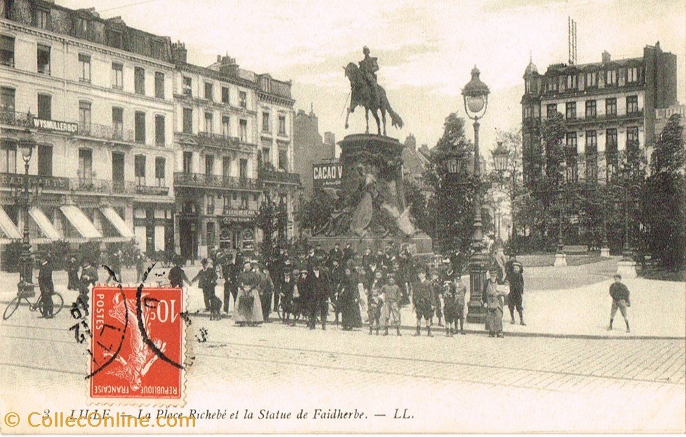 France-Nord-Lille-Place Richebé cartes postales france nord lille place richebe