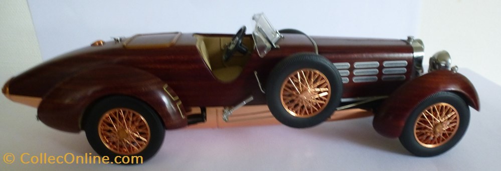 Franklin Mint-Hispano-Suiza de Course 1924 modeles reduits voitures franklin mint hispano suiza de course 1924