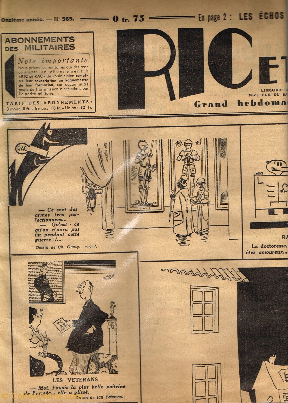 documents anciens autres journal ric et rac n 569
