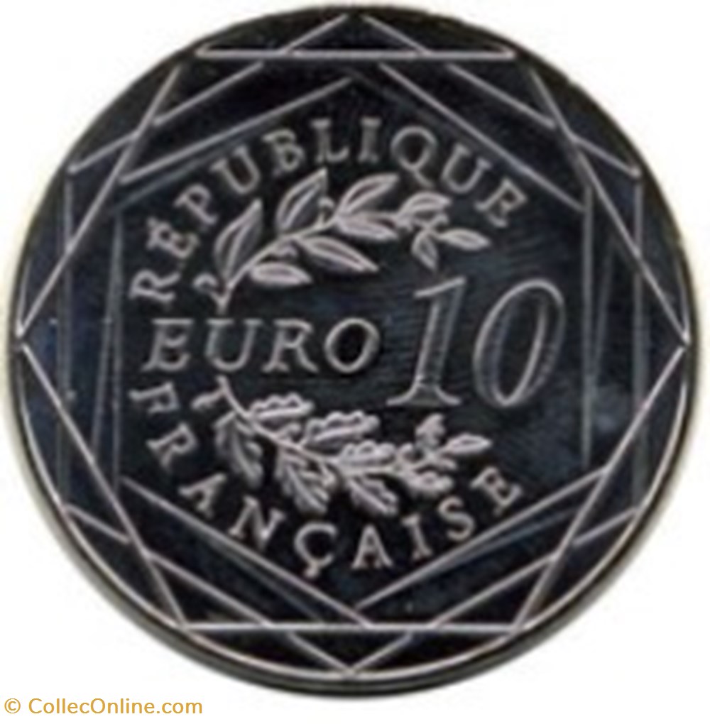 10 euros Coq 2015-France monnaies 10 euros coq 2015 france