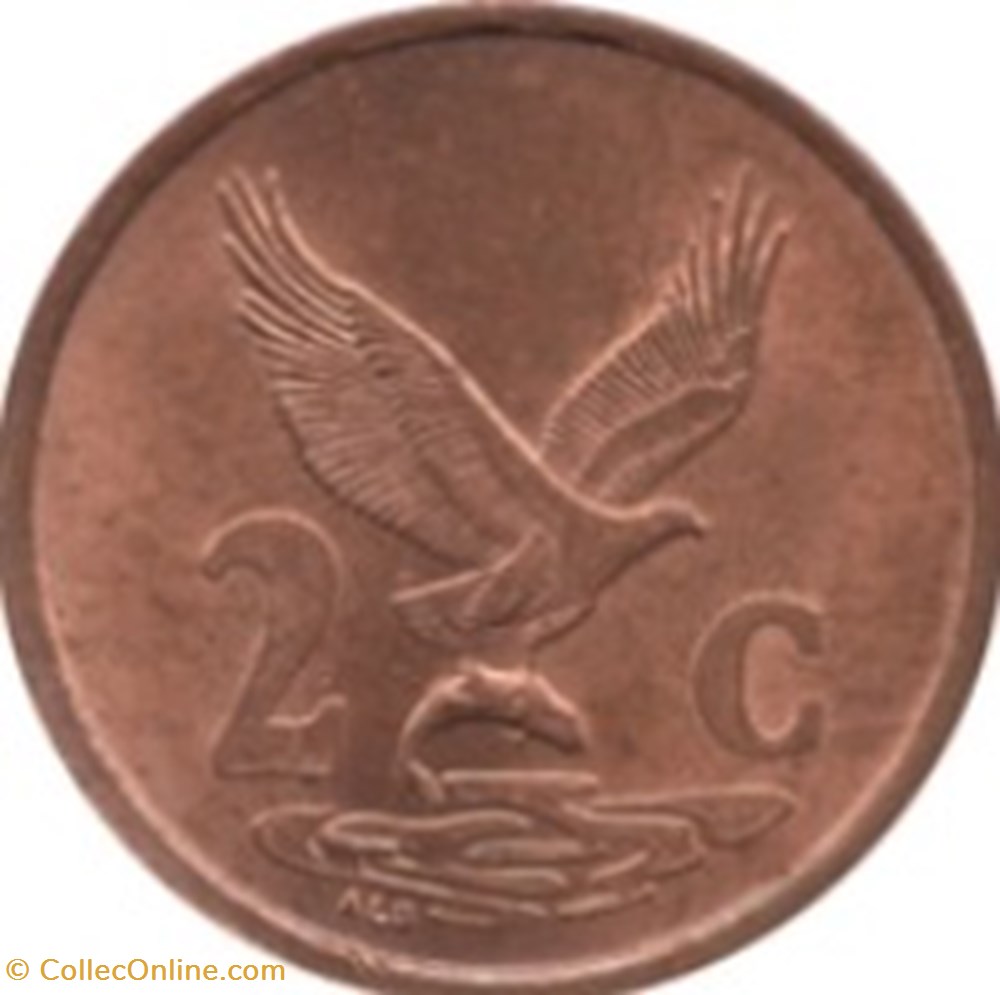 2 cent Afrique du Sud 1997 monnaies monde 2 cent afrique du sud 1997