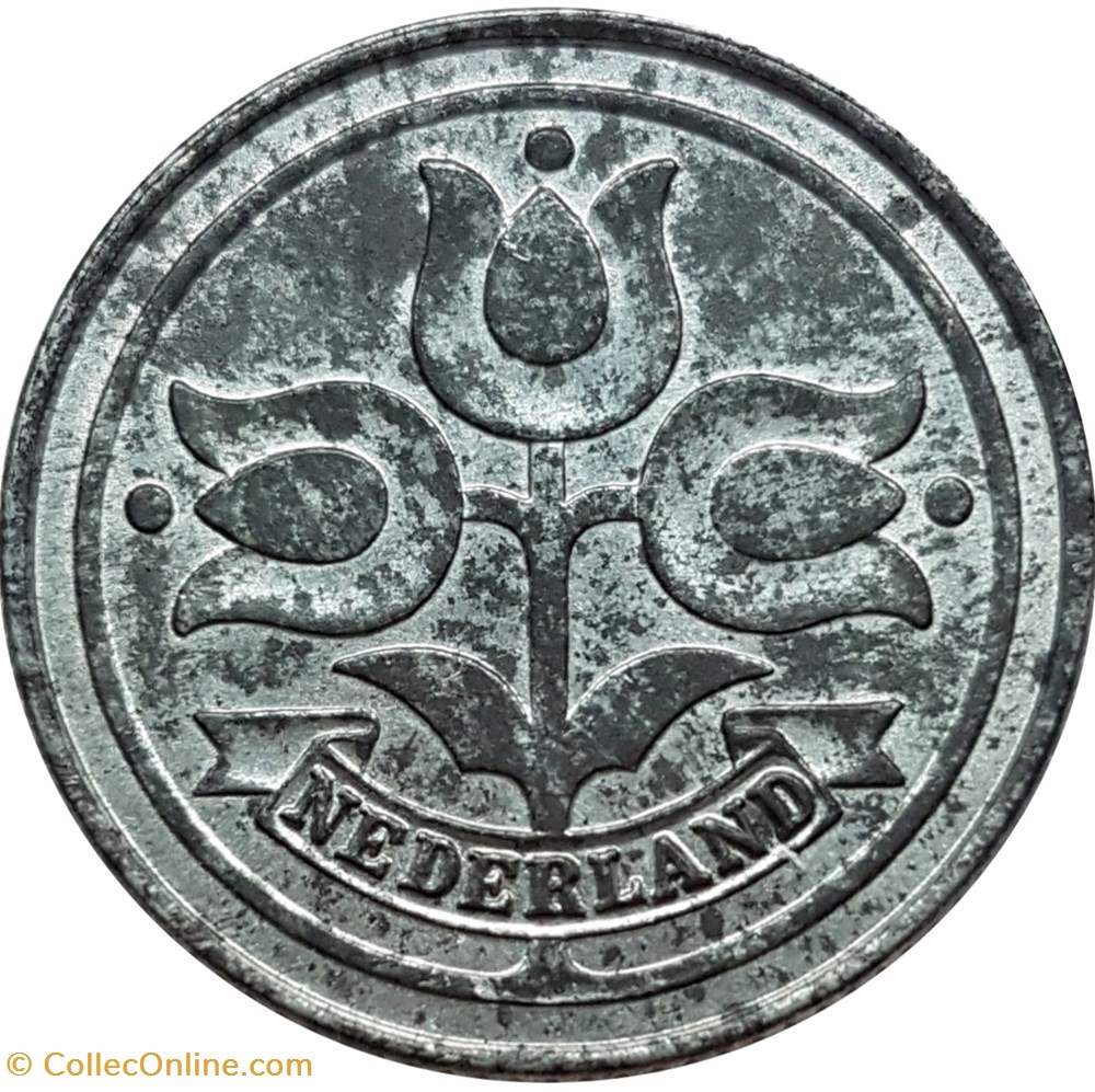 10 cent Pays-Bas 1941 (occupation Allemande) monnaies monde 10 cent pays bas 1941 occupation allemande