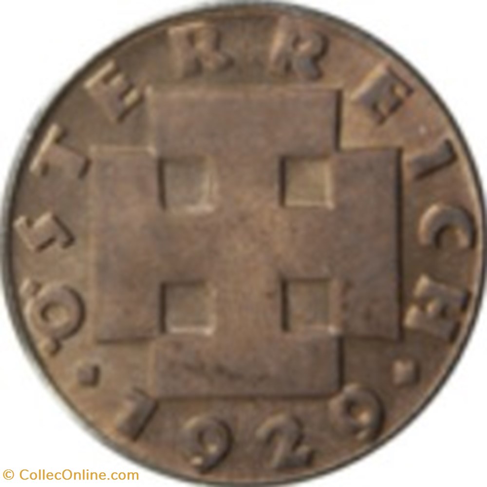 2 Groschen Autriche 1934 monnaies monde 2 groschen autriche 1934