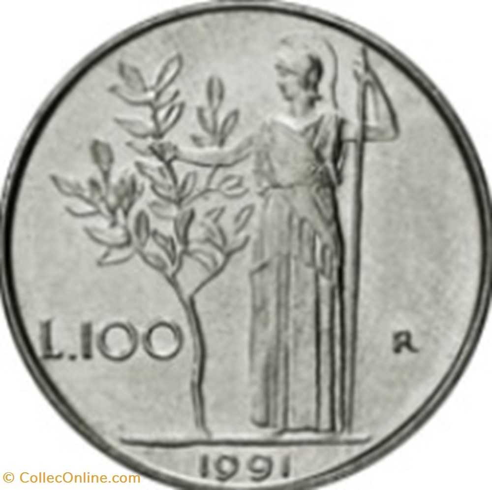 100 lires petit module Italie 1992 monnaies monde 100 lires petit module italie 1992