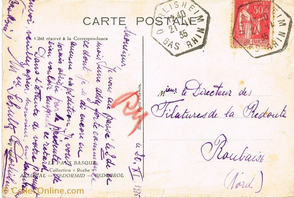 France-Le pays Basque cartes postales france le pays basque