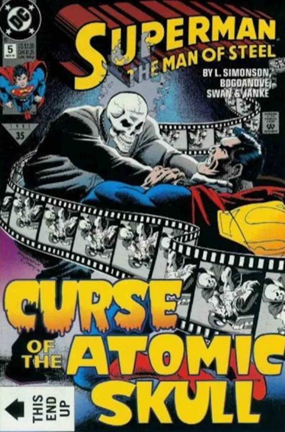 Superman VO 1991 N°5 livres bd revues comics superman vo 1991 n 5