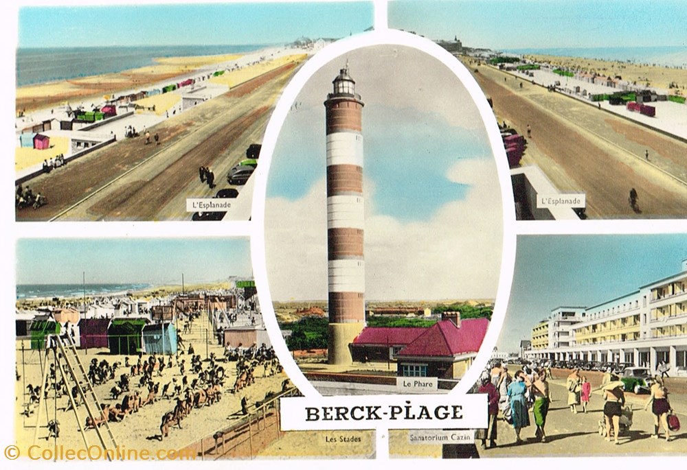 France-Pas de Calais-Berck plage cartes postales france pas de calais berck plage