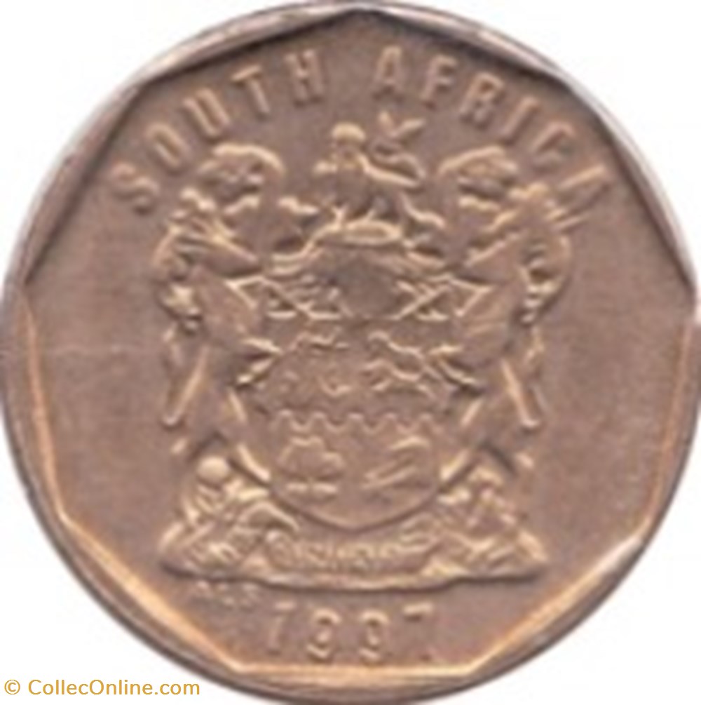 10 cents en anglais - SOUTH AFRICA Afrique du Sud 1997 monnaies monde 10 cents en anglais south africa afrique du sud 1997
