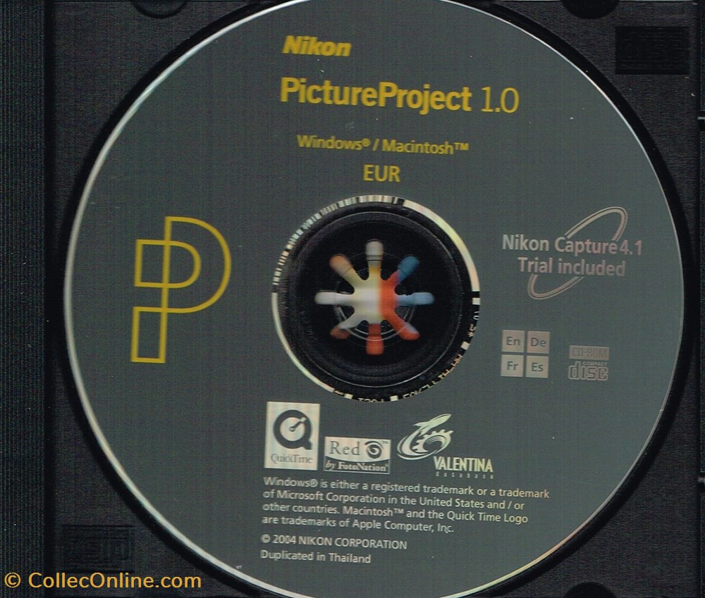 Nikon-Pictures Project 1.00 manual informatique logiciels nikon pictures project 1 00 manual