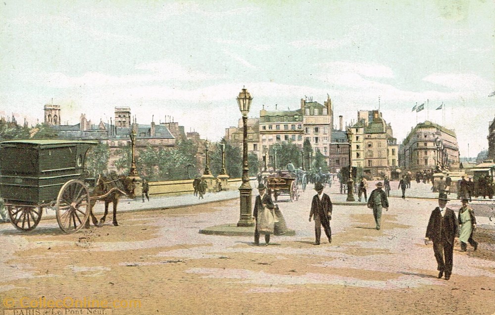 cartes postales france paris le pont neuf