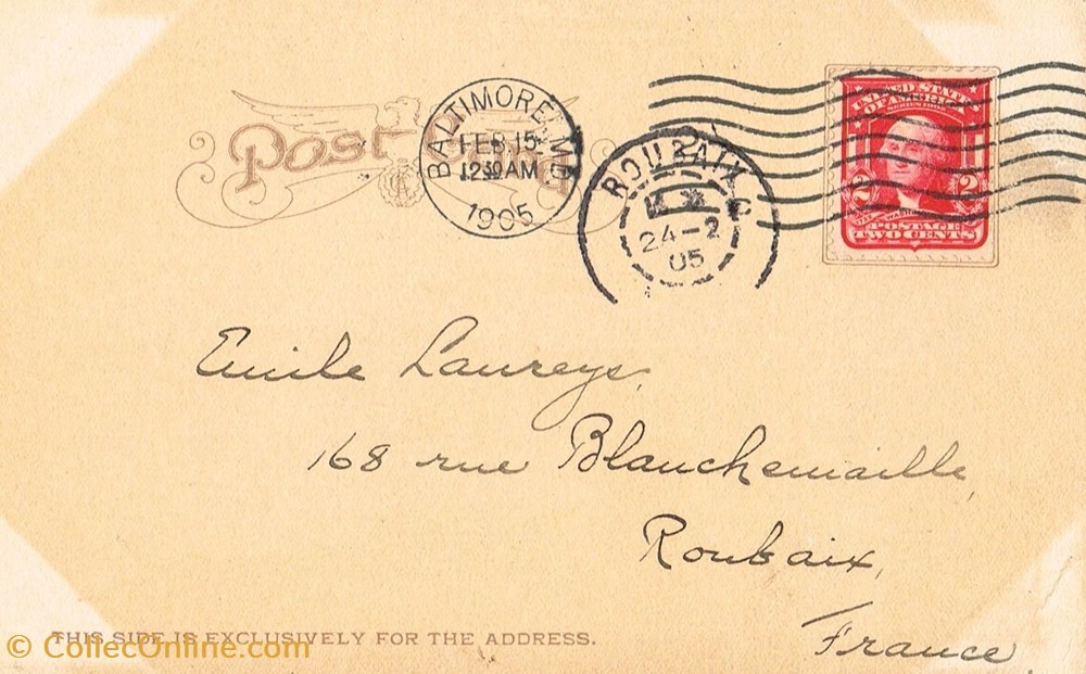 Etats Unis-Baltimore-Battle monument cartes postales etats unis baltimore battle monument