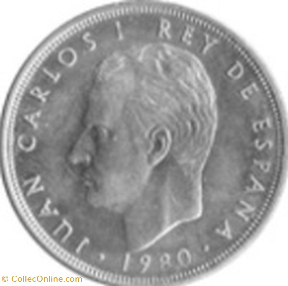 5 Pesetas Espagne 1982 (81) monnaies monde 5 pesetas espagne 1982 81