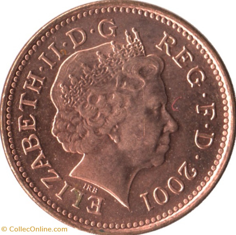 1 Penny Angleterre Elizabeth II 2000 monnaies monde royaume uni 1 penny angleterre elizabeth ii 2000