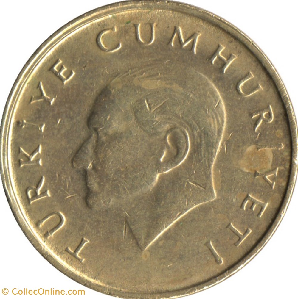 25 bin lira rose Turquie 1998 monnaies monde 25 bin lira rose turquie 1998