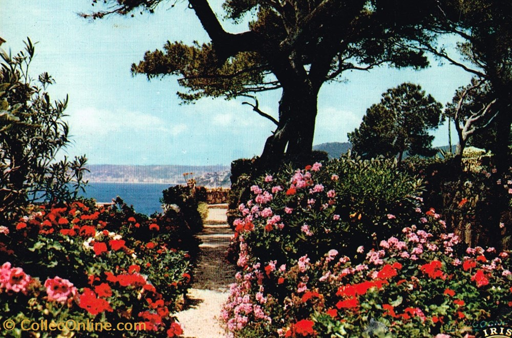 cartes postales france var jardins