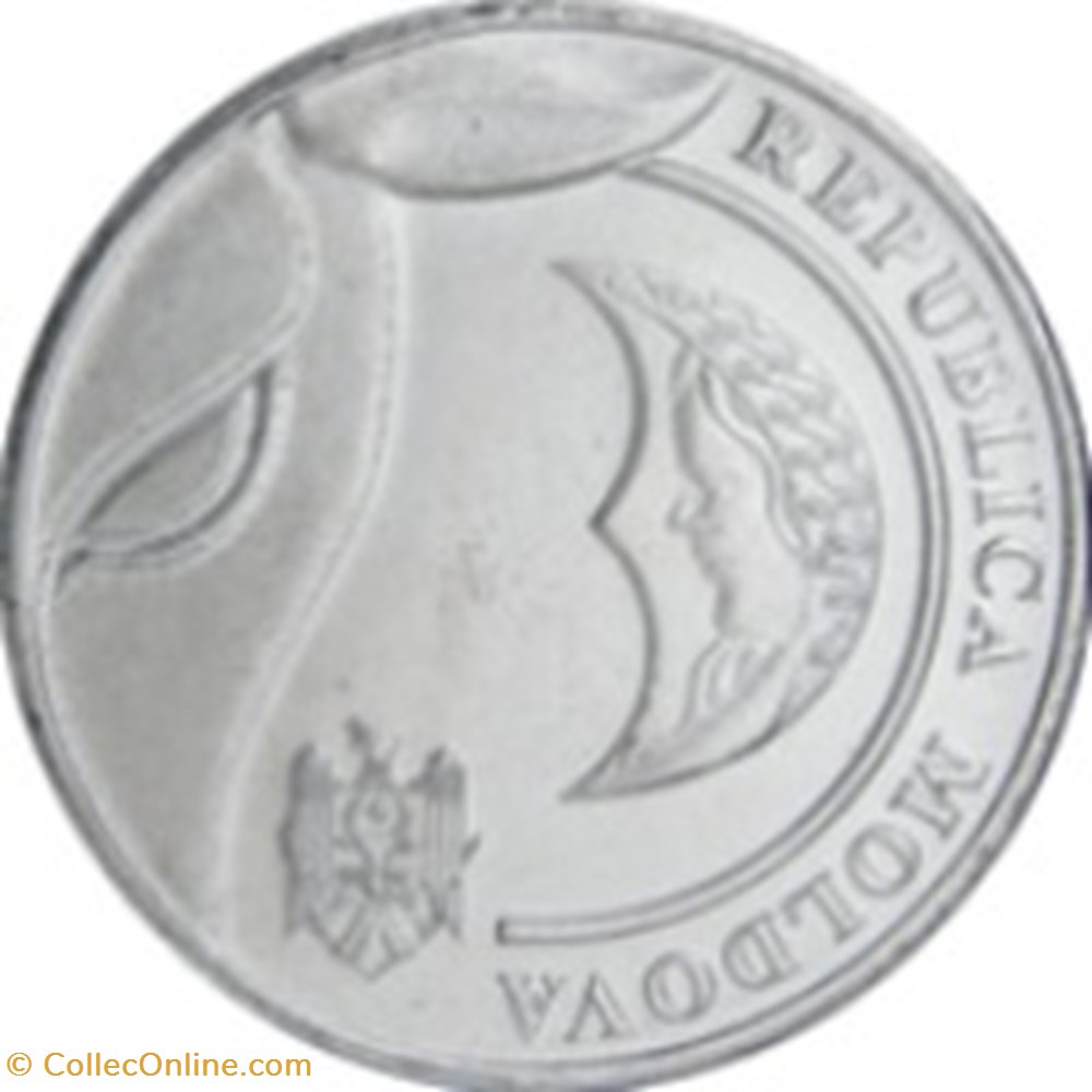 1 leu Moldavie 2020 monnaies monde 1 leu moldavie 2020