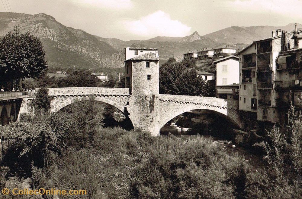 cartes postales france alpes maritimes sospel vieux pont