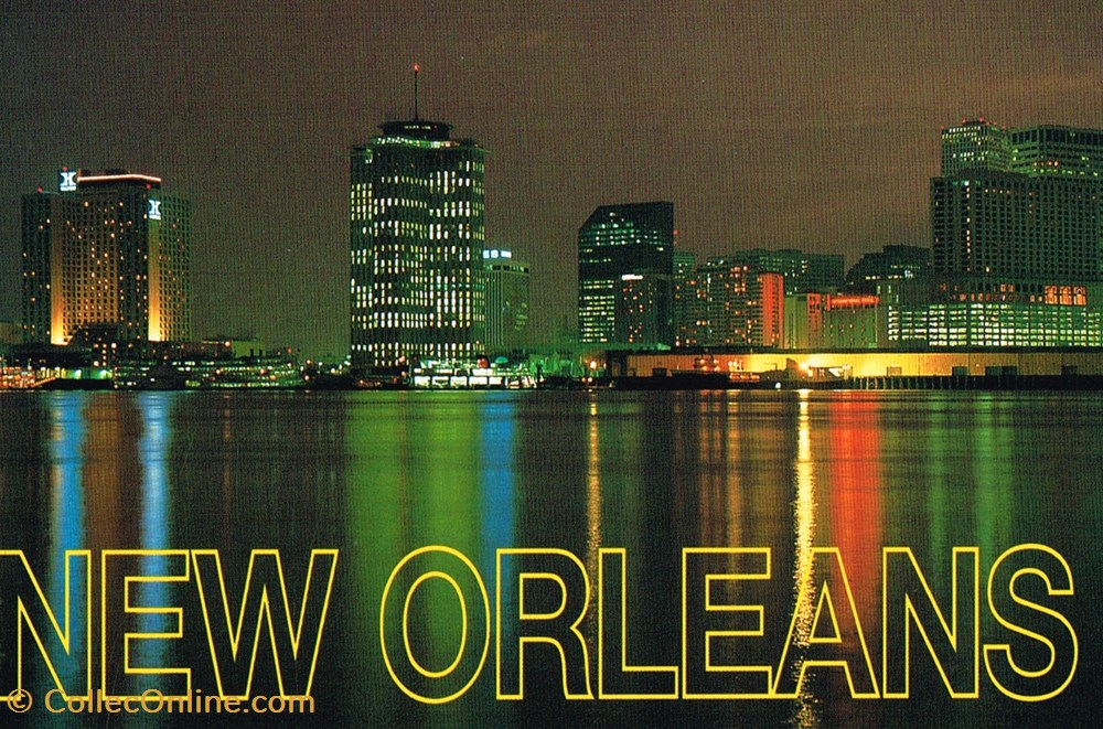 cartes postales etats unis new orleans