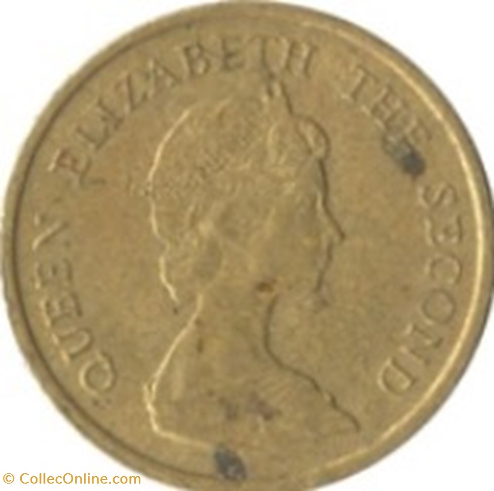 10 cents - Elizabeth II 2e effigie Hong Kong 1982 monnaies monde 10 cents elizabeth ii 2e effigie hong kong 1982