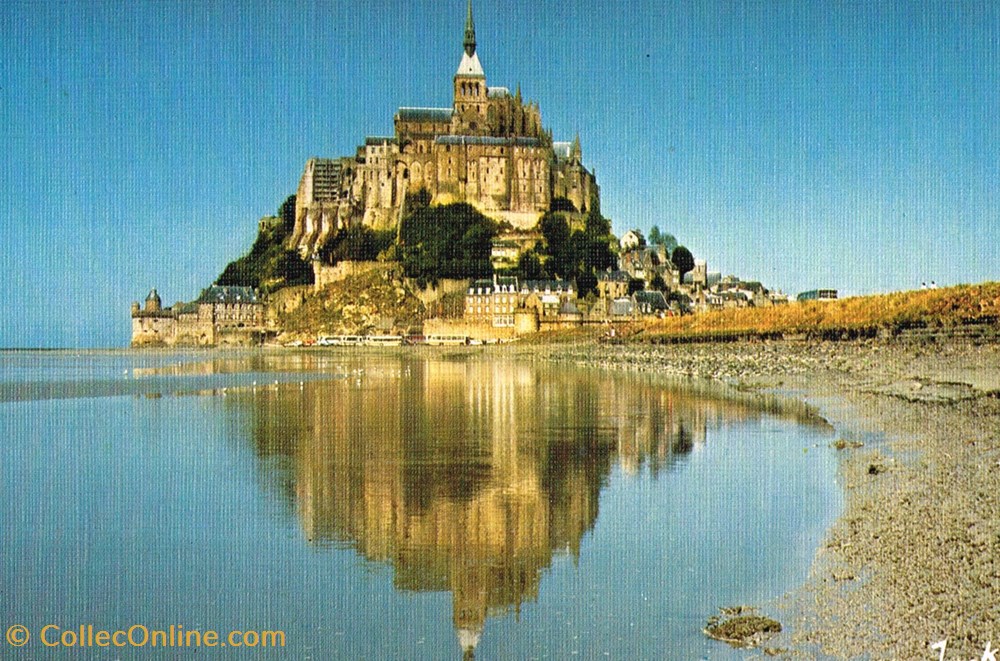 France-Manche-Mont Saint Michel cartes postales france manche mont saint michel