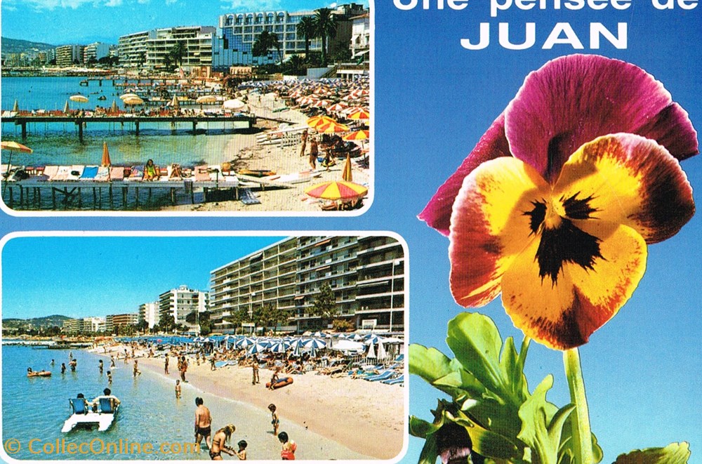 France-Alpes Martimes-Juan les pins cartes postales france alpes martimes juan les pins