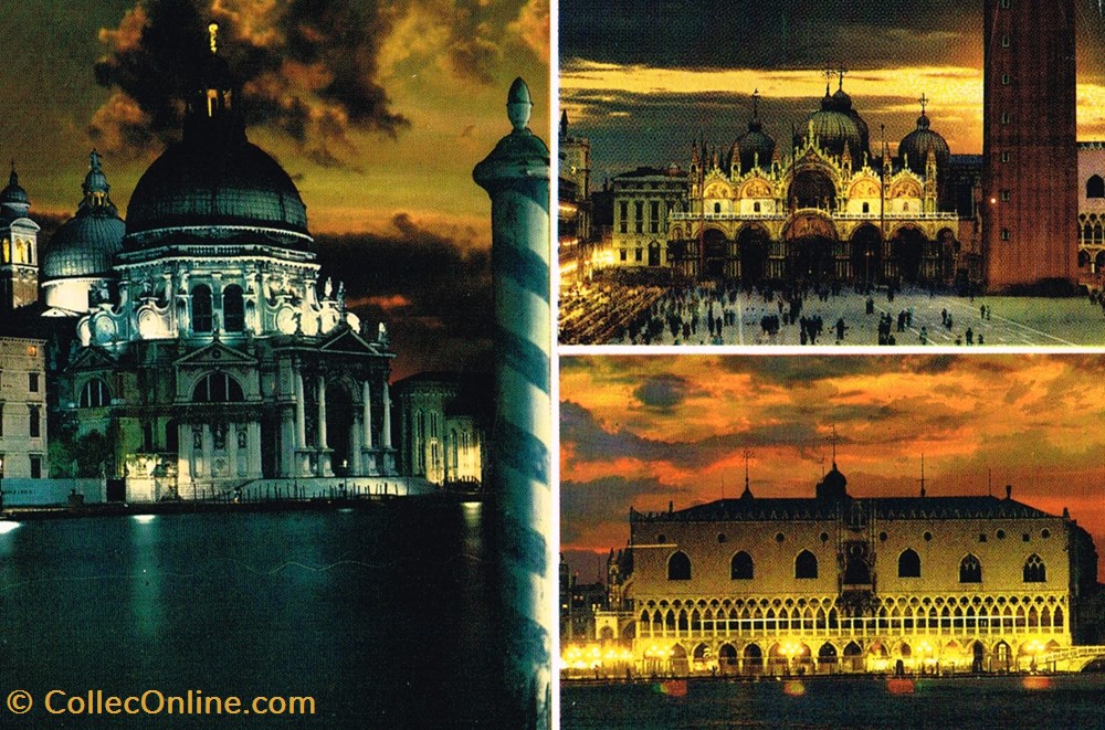 cartes postales italie venise place saint marco