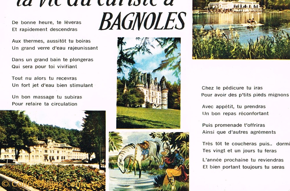 cartes postales france orne bagnoles