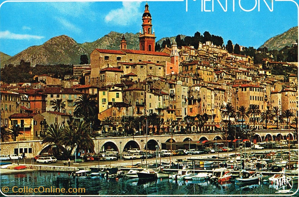 France-Alpes Martimes-Menton-La vieille ville cartes postales france alpes martimes menton la vieille ville