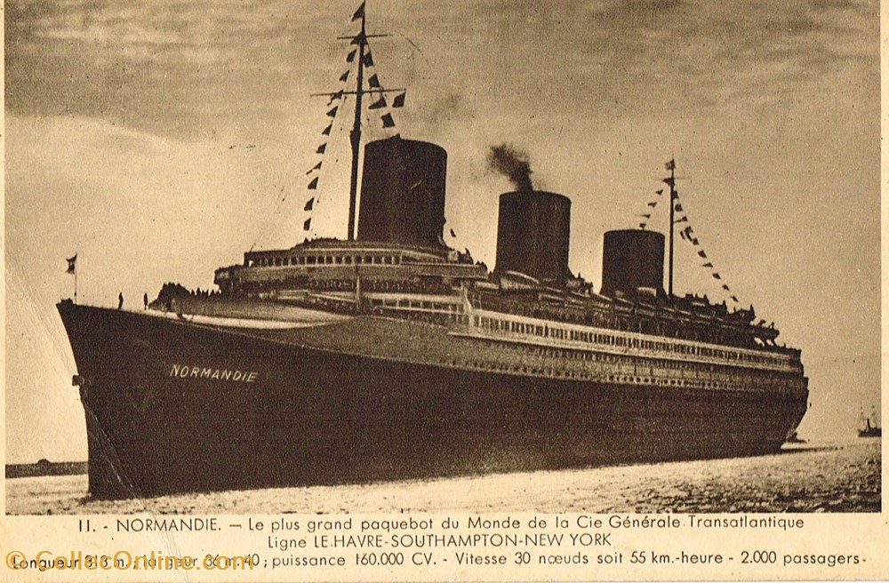 France-Seine Martime-Le Havre-Le Normandie cartes postales france seine martime le havre le normandie