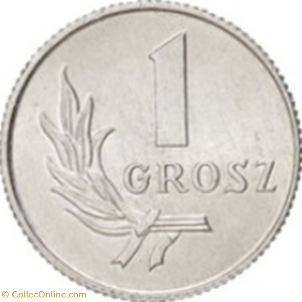 1 grosz Pologne 1949 monnaies monde 1 grosz pologne 1949