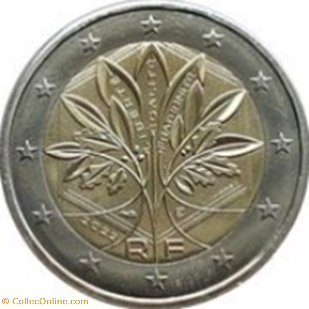 2 Euros-France 2023-2ème type monnaies 2 euros france 2023 2eme type