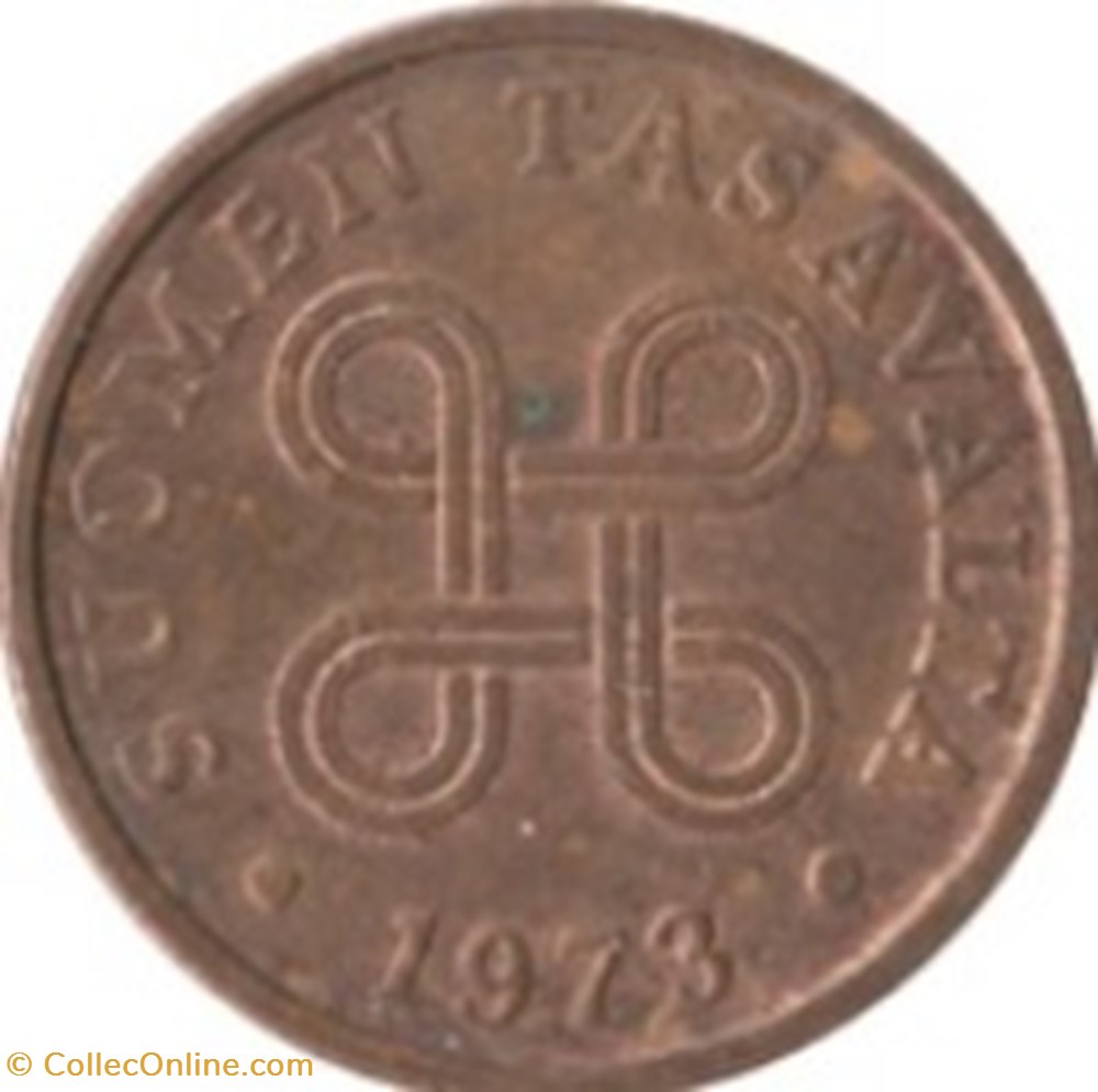 5 pennies 1976 Finlande monnaies monde 5 pennies 1976 finlande