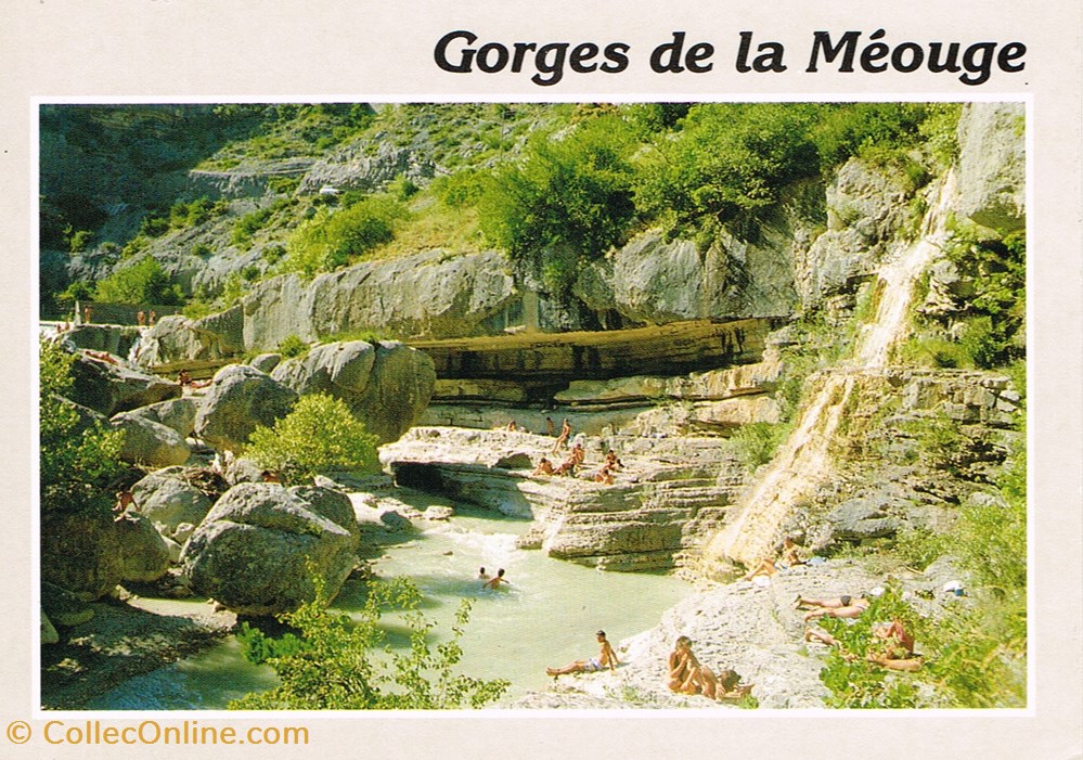 France-Hautes-Alpes-Gorges de la Méouge cartes postales france hautes alpes gorges de la meouge