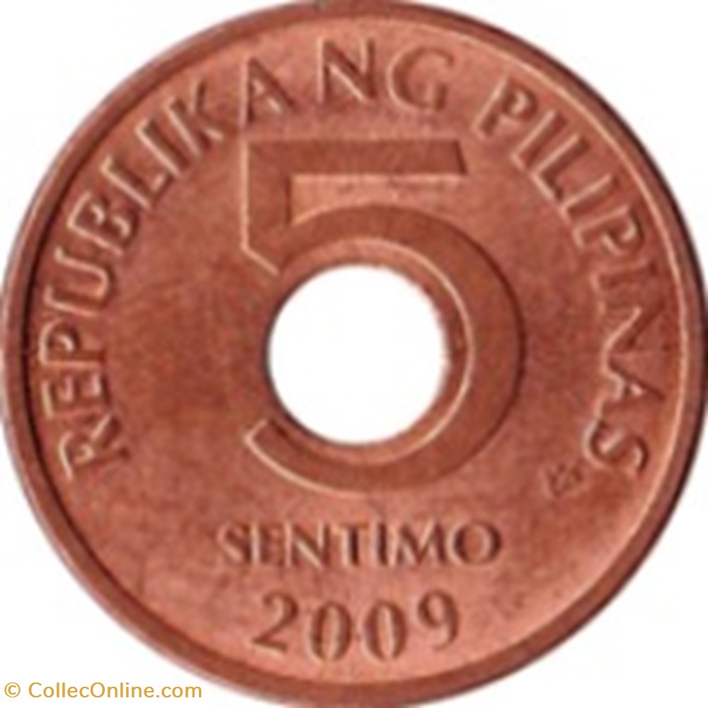 5 Sentimo Philippines 1995 monnaies monde 5 sentimo philippines 1995