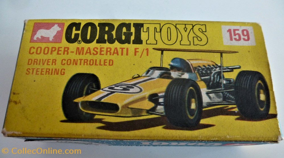 Cooper Maserati F1 Driver Controlled Steering N°159 2 modeles reduits voitures cooper maserati f1 driver controlled steering n 159