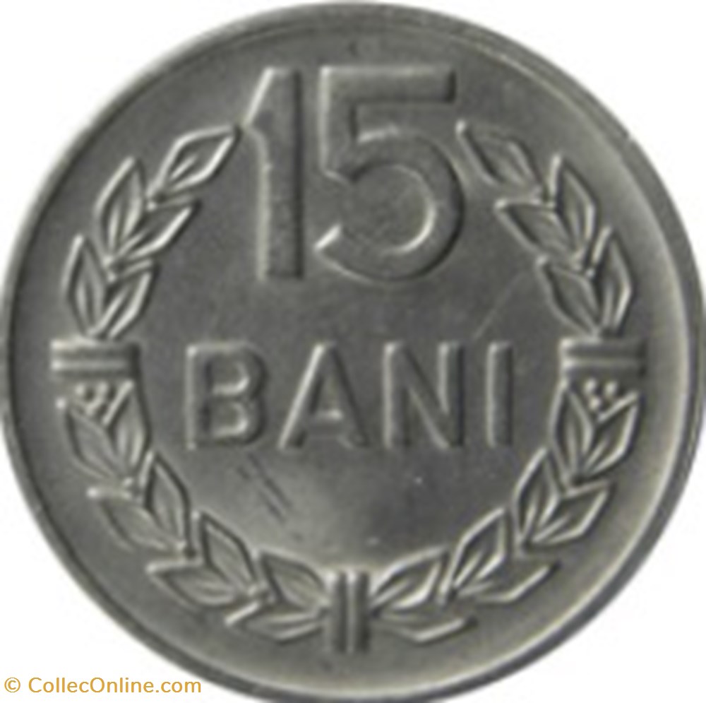 15 bani République populaire Roumanie 1960 monnaies monde 15 bani republique populaire roumanie 1960