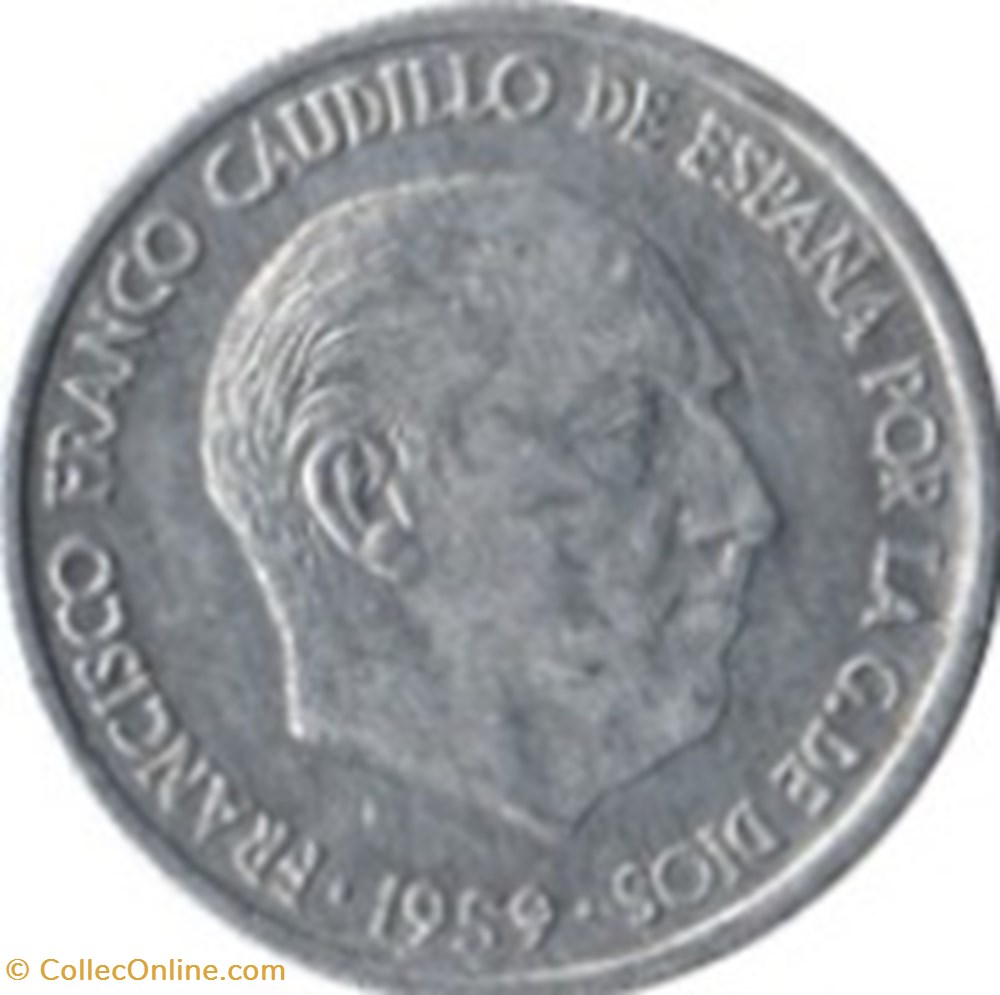 10 centimos Franco Espagne 1959 monnaies monde 10 centimos franco espagne 1959