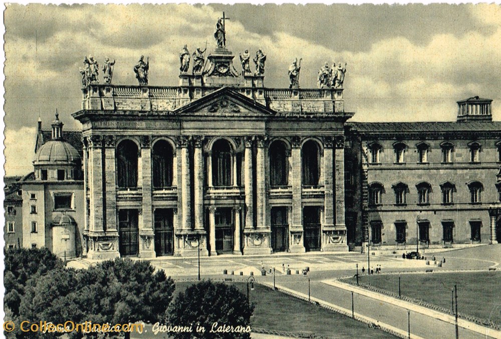 Italie-Rome-Basilique Saint Jean de Latran cartes postales italie rome basilique saint jean de latran