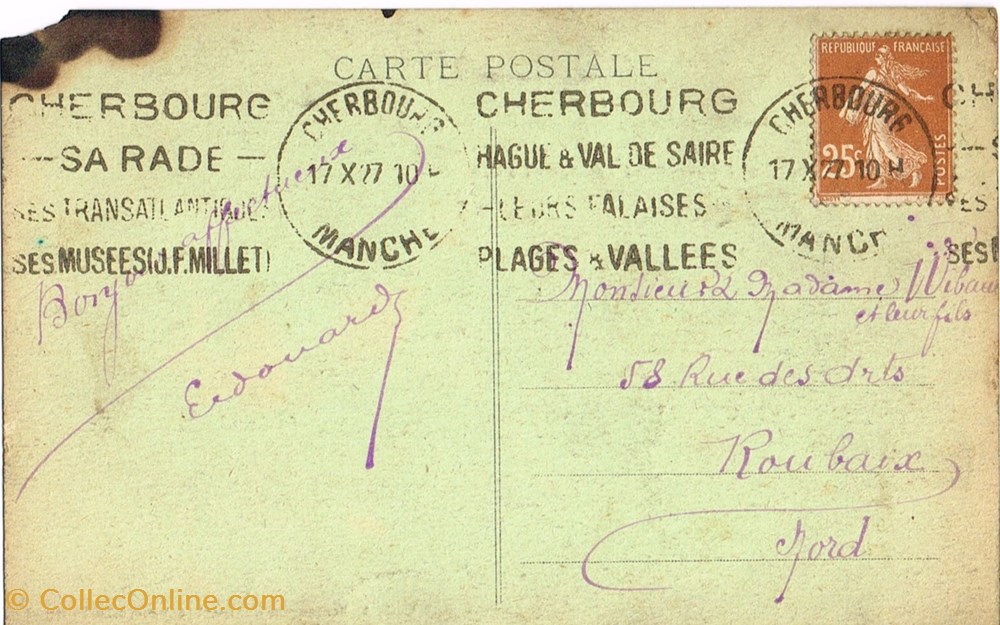 France-Manche-Le Bérangaria cartes postales france manche le berangaria