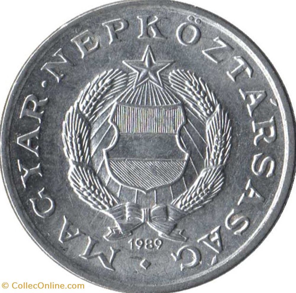 monnaies monde 1 forint hongrie 1968