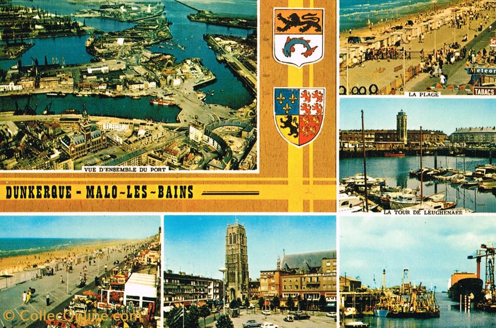 cartes postales france nord dunkerque malo les bains