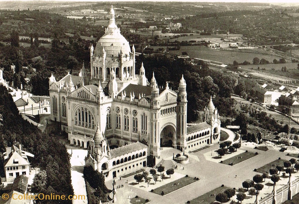France-Calvados-Lisieux-Basilique cartes postales france calvados lisieux basilique