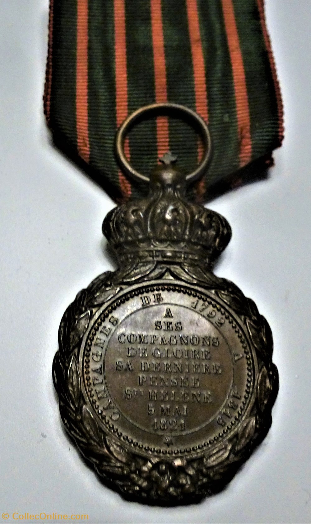 militaria medailles insignes france medaille de saint helene 1857