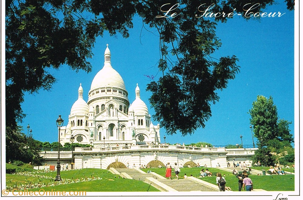 France-Paris-Sacré Coeur cartes postales france paris sacre coeur